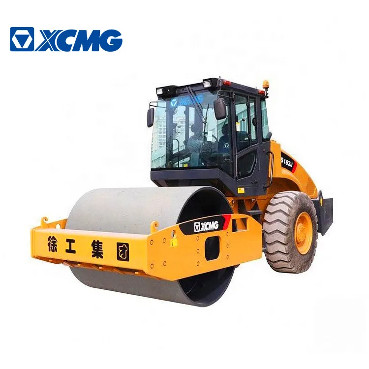 XCMG Official 16 ton vibratory road roller XS163J single drum road roller machine for sale